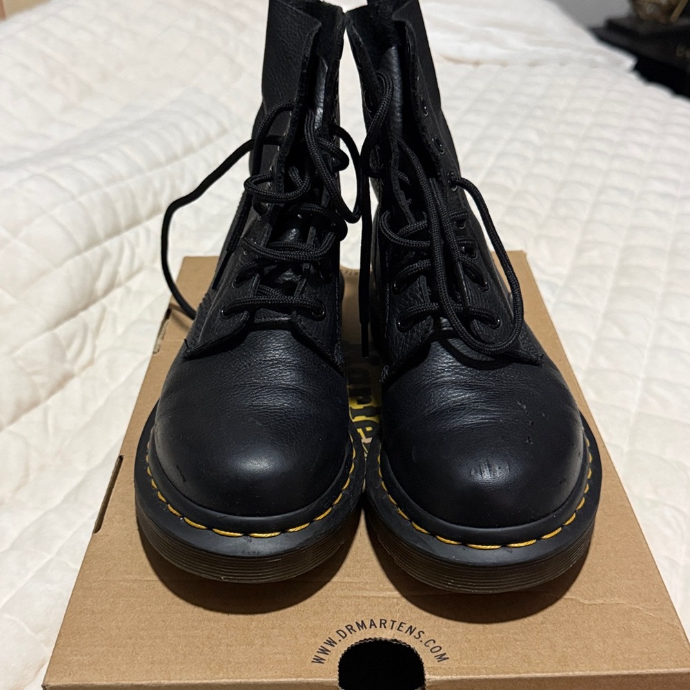 Doc Marten leather Pascal Boots - Picture 2 of 11